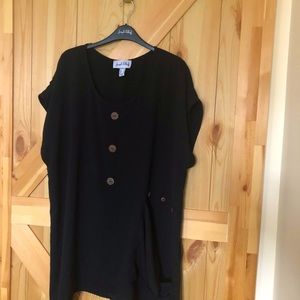 Joseph Ribkoff black summer top